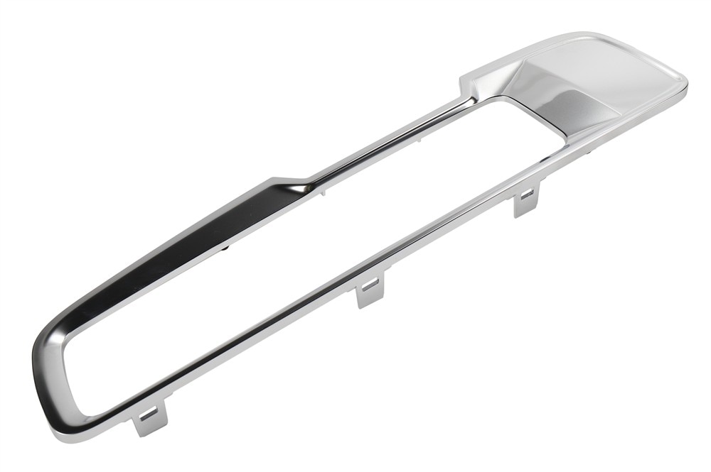 GM Genuine Parts Silver Front Floor Console Transmission Shift Opening Bezel