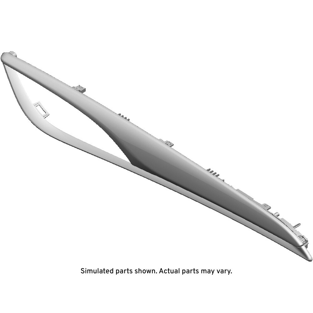 GM Genuine Parts Acute Wave Front Passenger Side Door Trim Panel Applique