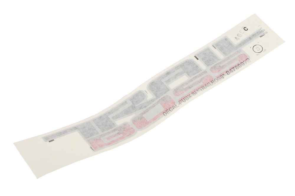 GM Genuine Parts Red Pickup Box Side Decal
