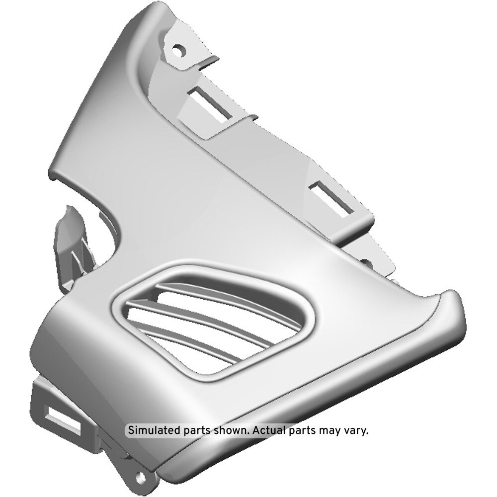 GM Genuine Parts Very Dark Atmosphere Driver Side Instrument Panel Upper Trim Panel