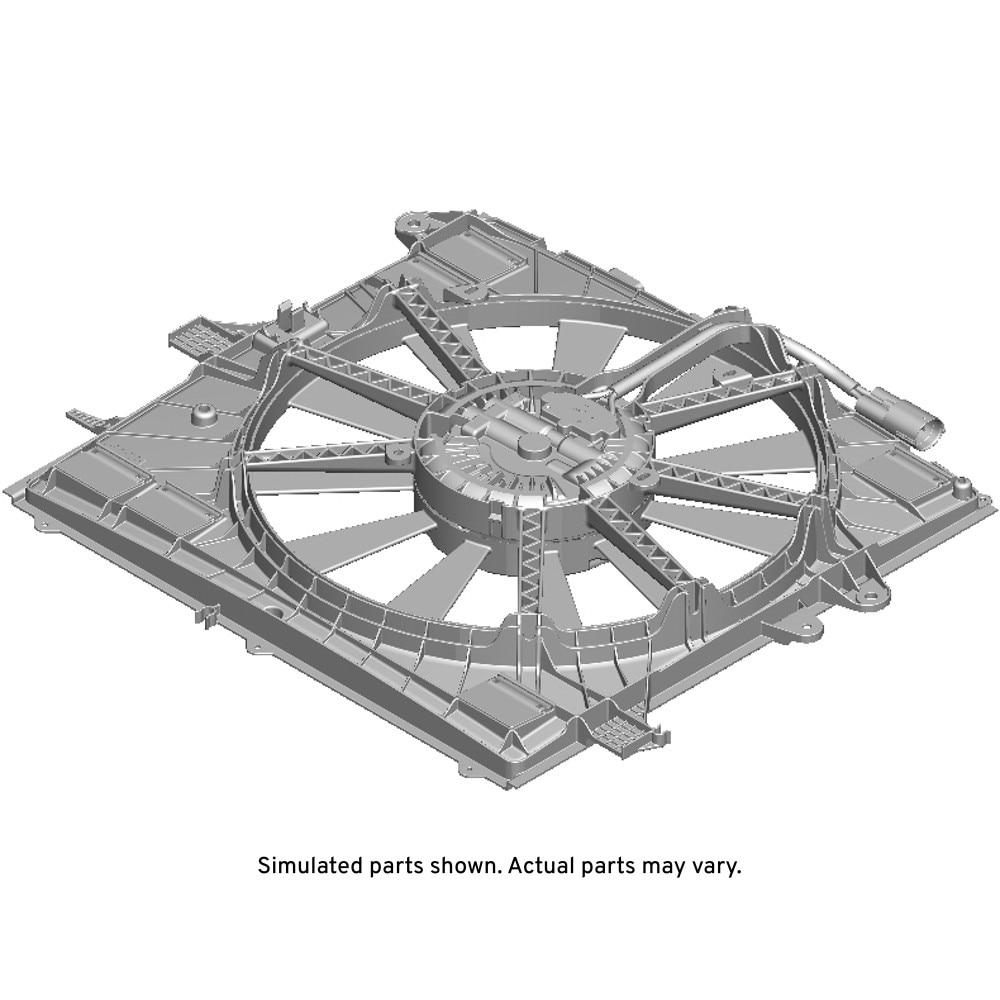 GM Genuine Parts Engine Cooling Fan