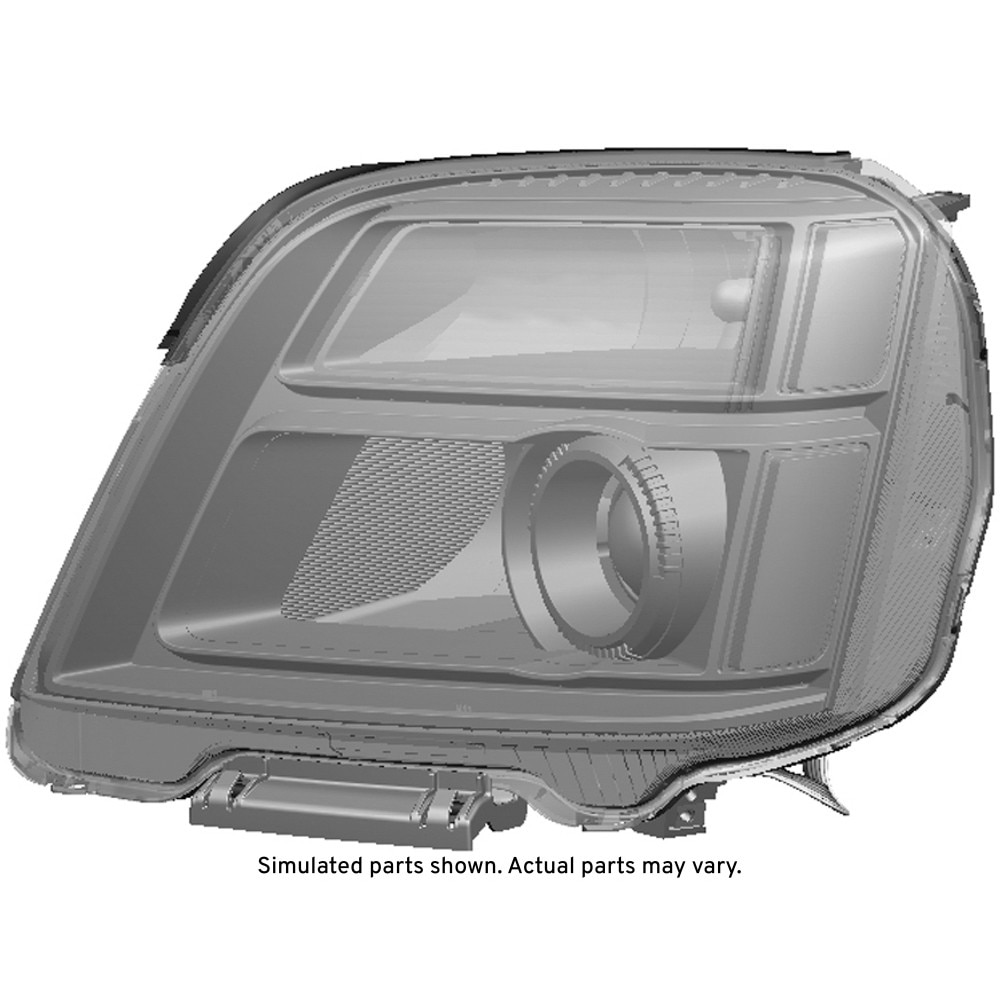 GM Genuine Parts Halogen Driver Side Headlamp