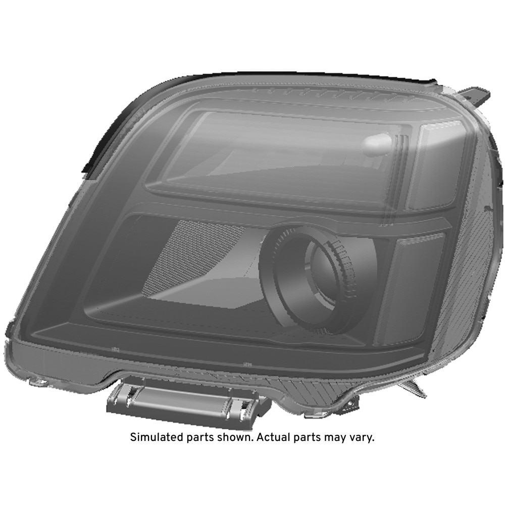GM Genuine Parts Halogen Driver Side Headlamp