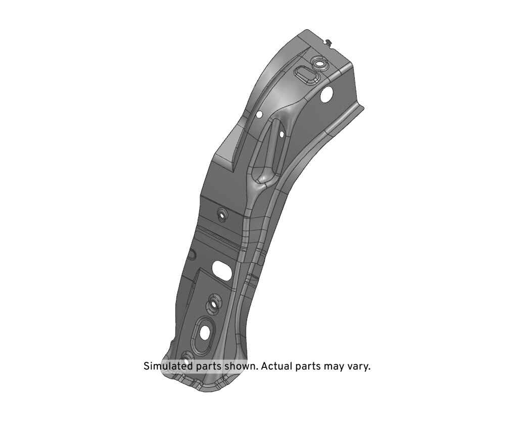 GM Genuine Parts Driver Side Quarter Inner Panel Brace