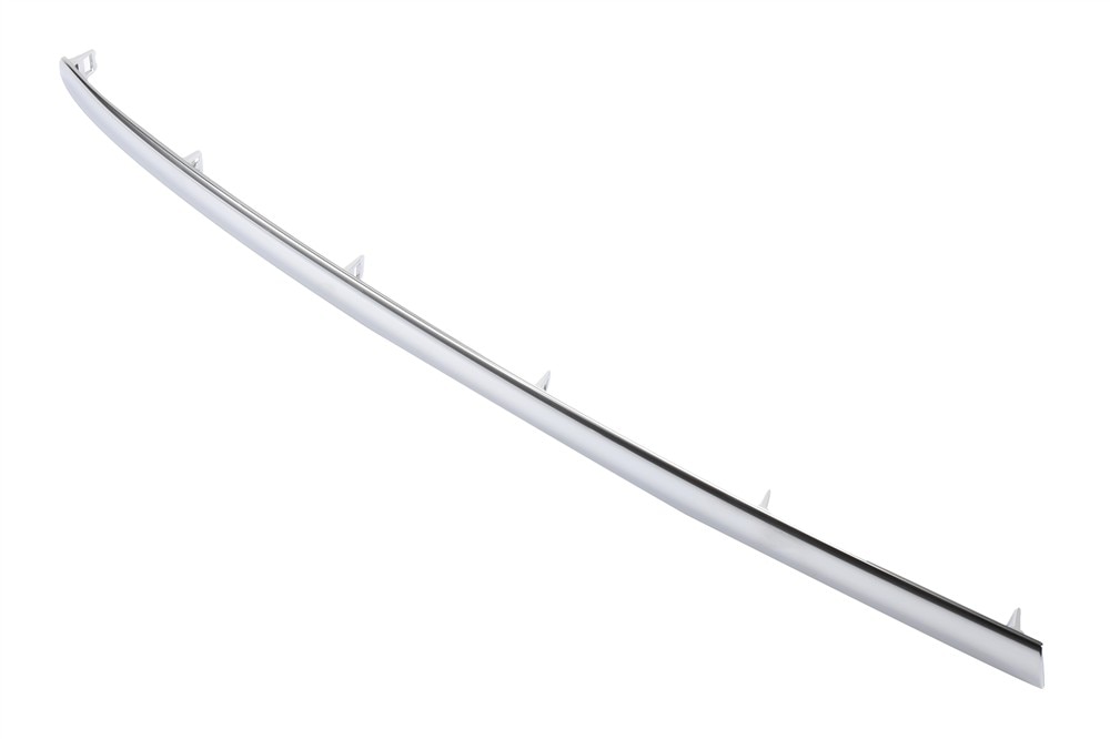 GM Genuine Parts Galvano Silver Rear Driver Side Bumper Cover Molding