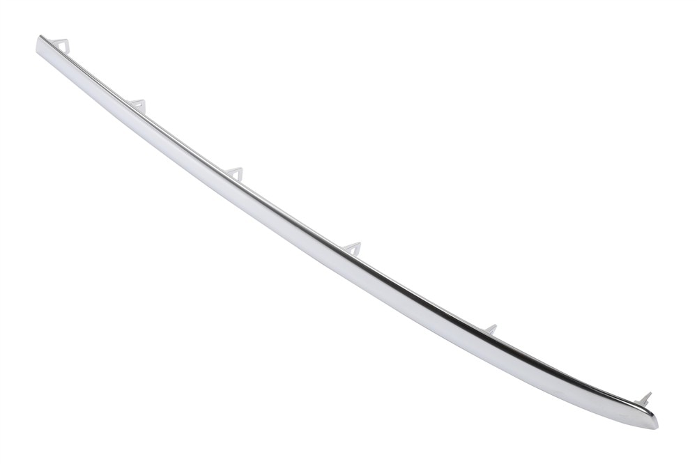 GM Genuine Parts Galvano Silver Rear Passenger Side Bumper Cover Molding