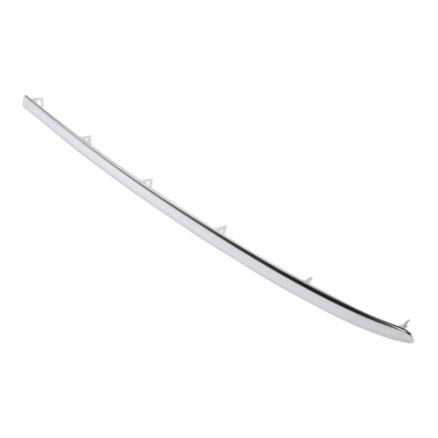 GM Genuine Parts Galvano Silver Rear Passenger Side Bumper Cover Molding