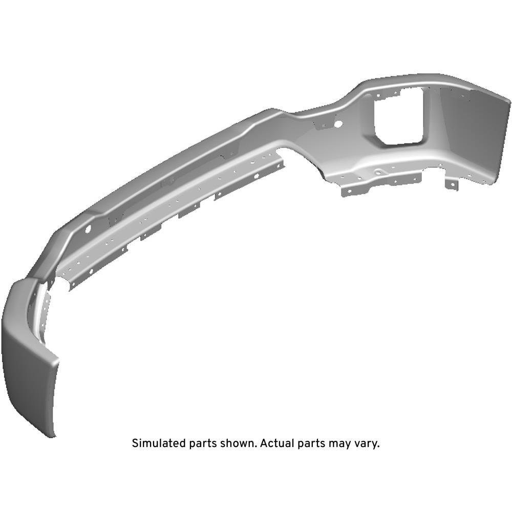 GM Genuine Parts Front Bumper Impact Bar