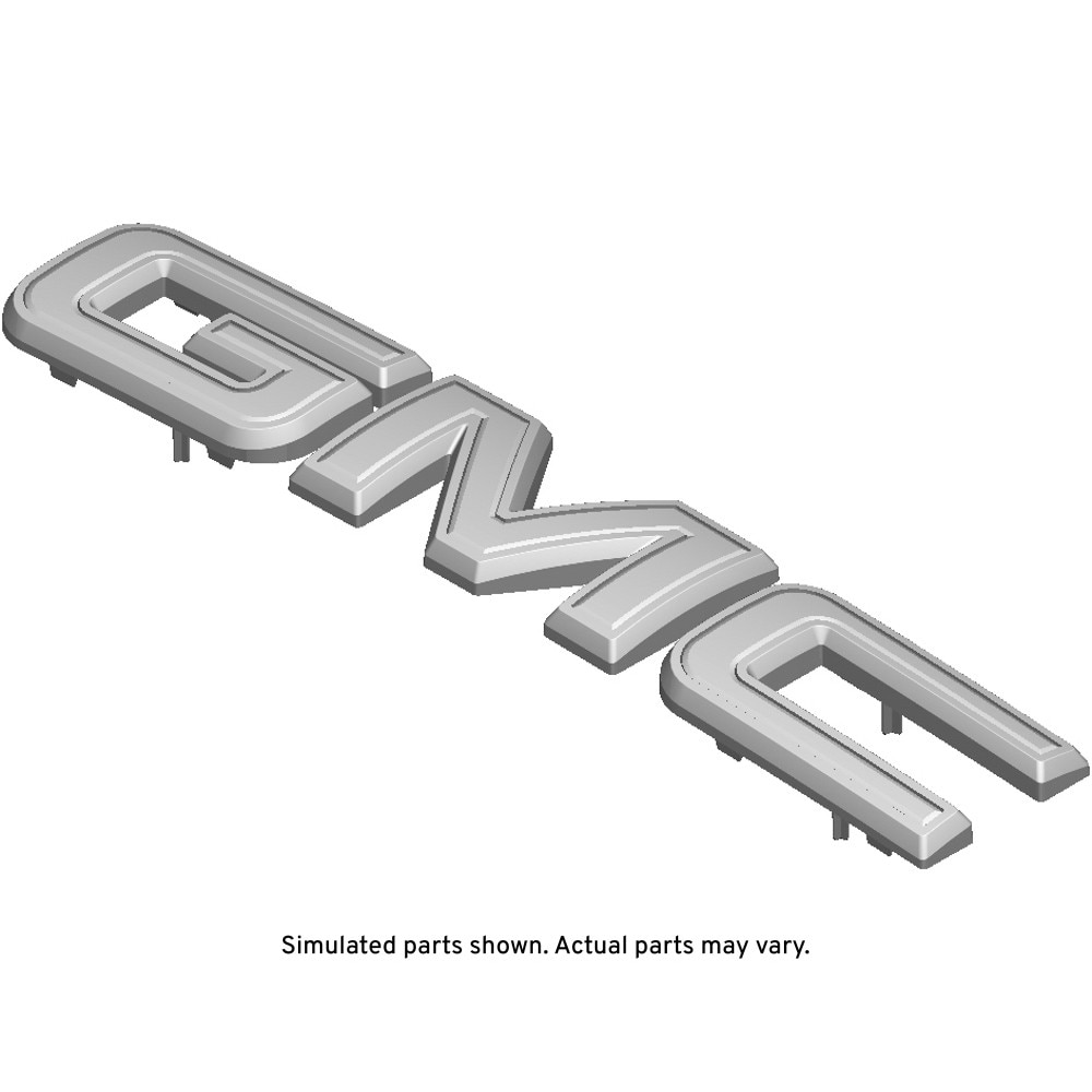 GM Genuine Parts Vader Chrome Front Grille Emblem | 84796749 | GM