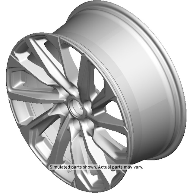 GM Genuine Parts Android Dark 12-Spoke Front and Rear Wheel