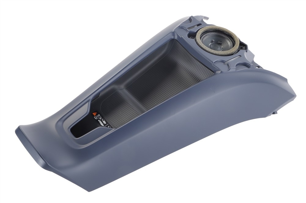 GM Genuine Parts Blue Rear Compartment Closeout Panel