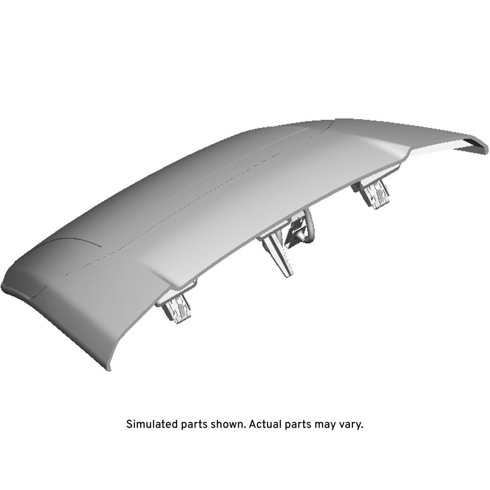 GM Genuine Parts Sky Cool Gray Rear Quarter Trim Panel Speaker Grille