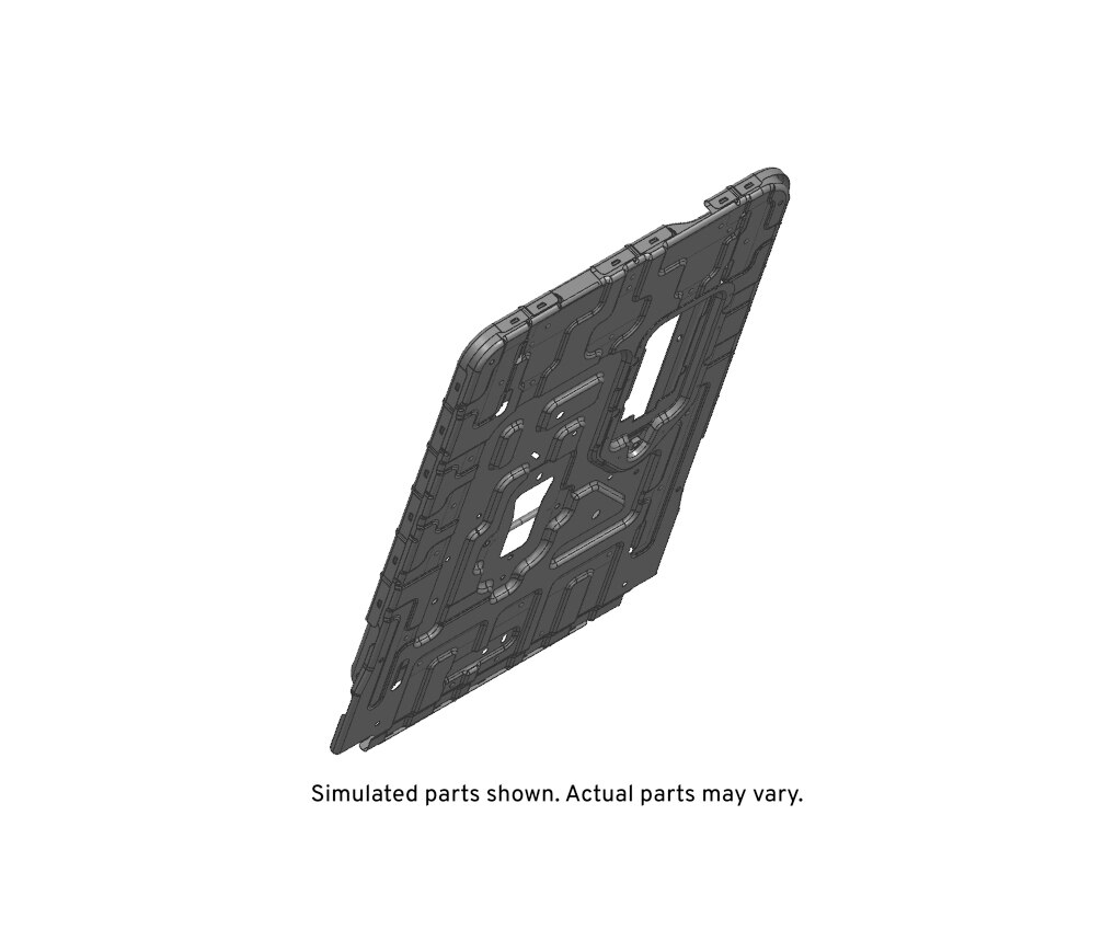 GM Genuine Parts Passenger Side 3rd Row Seat Back Frame