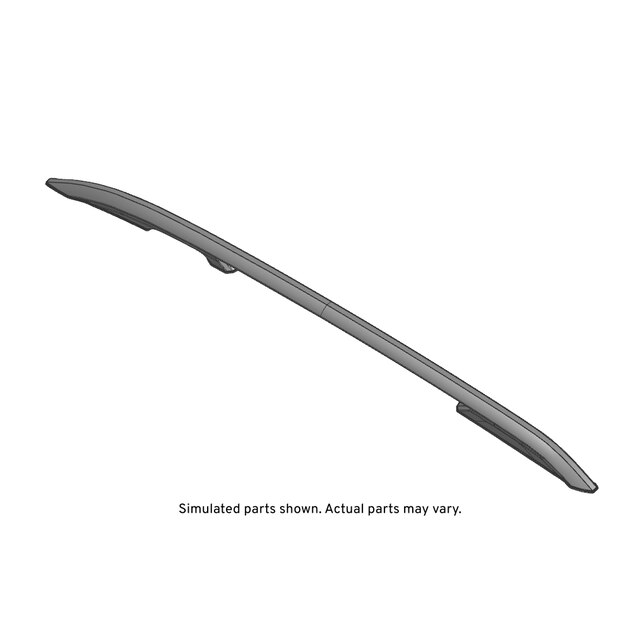 GM Genuine Parts Black Driver Side Luggage Carrier Side Rail