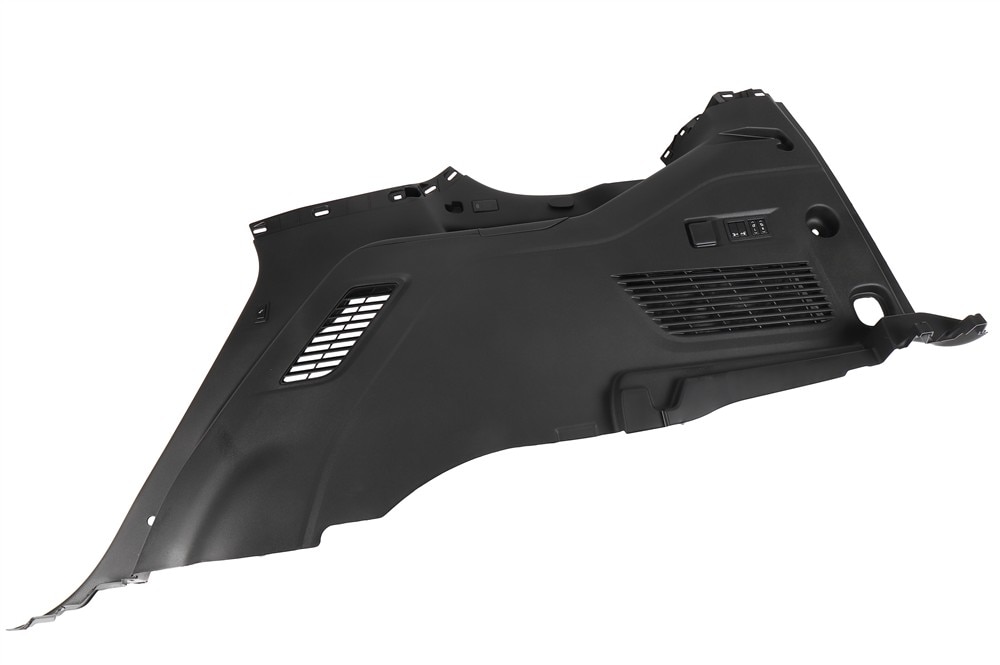 GM Genuine Parts Black Passenger Side Quarter Lower Rear Trim Panel