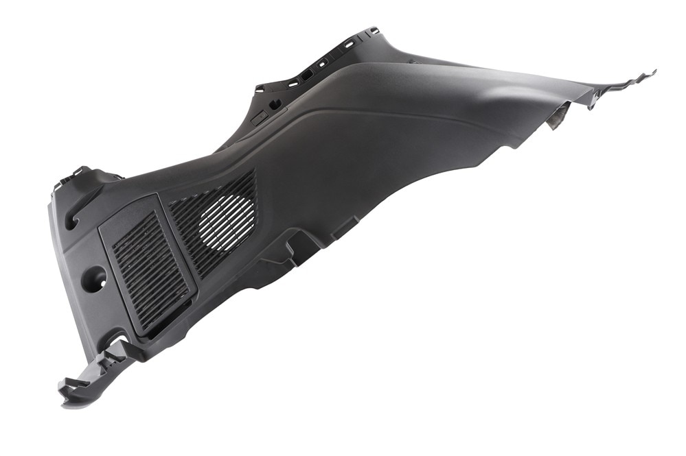 GM Genuine Parts Black Driver Side Quarter Lower Rear Trim Panel