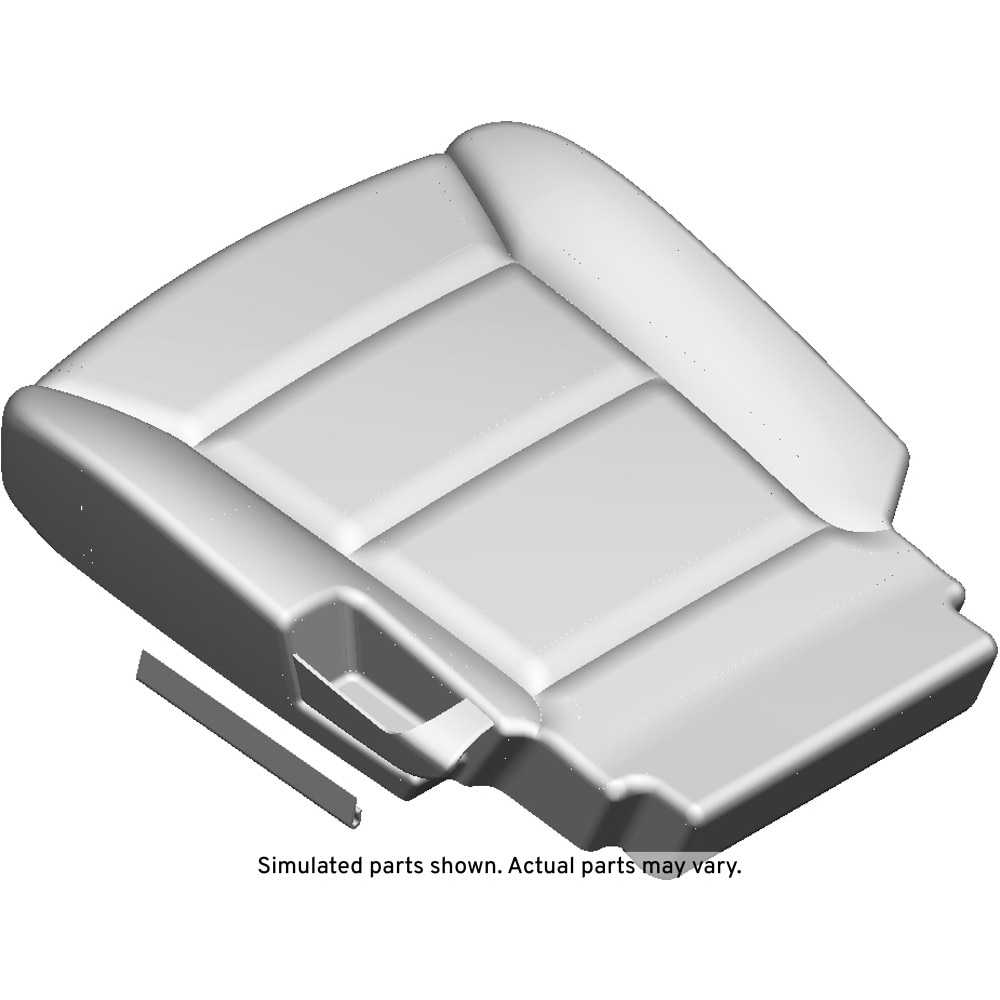 GM Genuine Parts Brandy Rear Passenger Side Seat Cushion Cover
