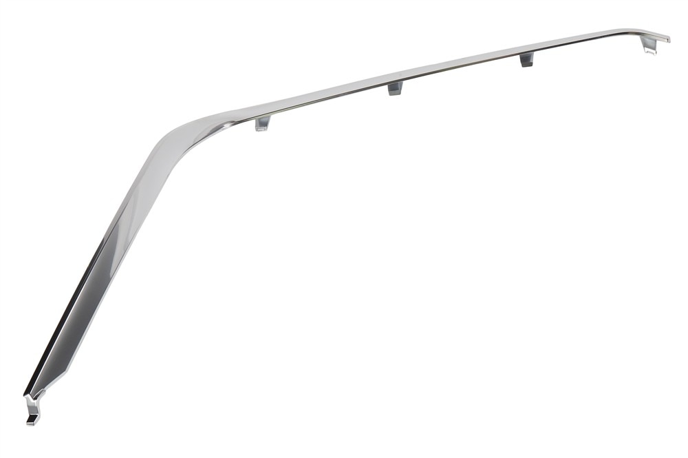 GM Genuine Parts Galvano Silver Rear Passenger Side Bumper Fascia Molding