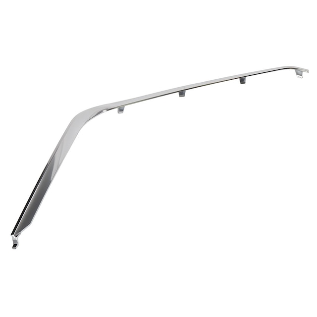GM Genuine Parts Galvano Silver Rear Passenger Side Bumper Fascia Molding