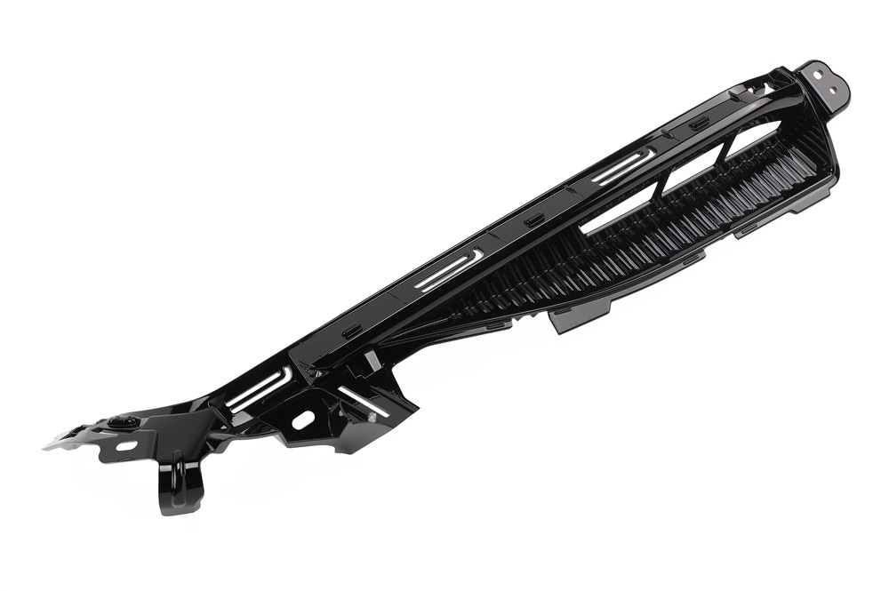 GM Genuine Parts Black Rear Driver Side Bumper Fascia Outer Grille