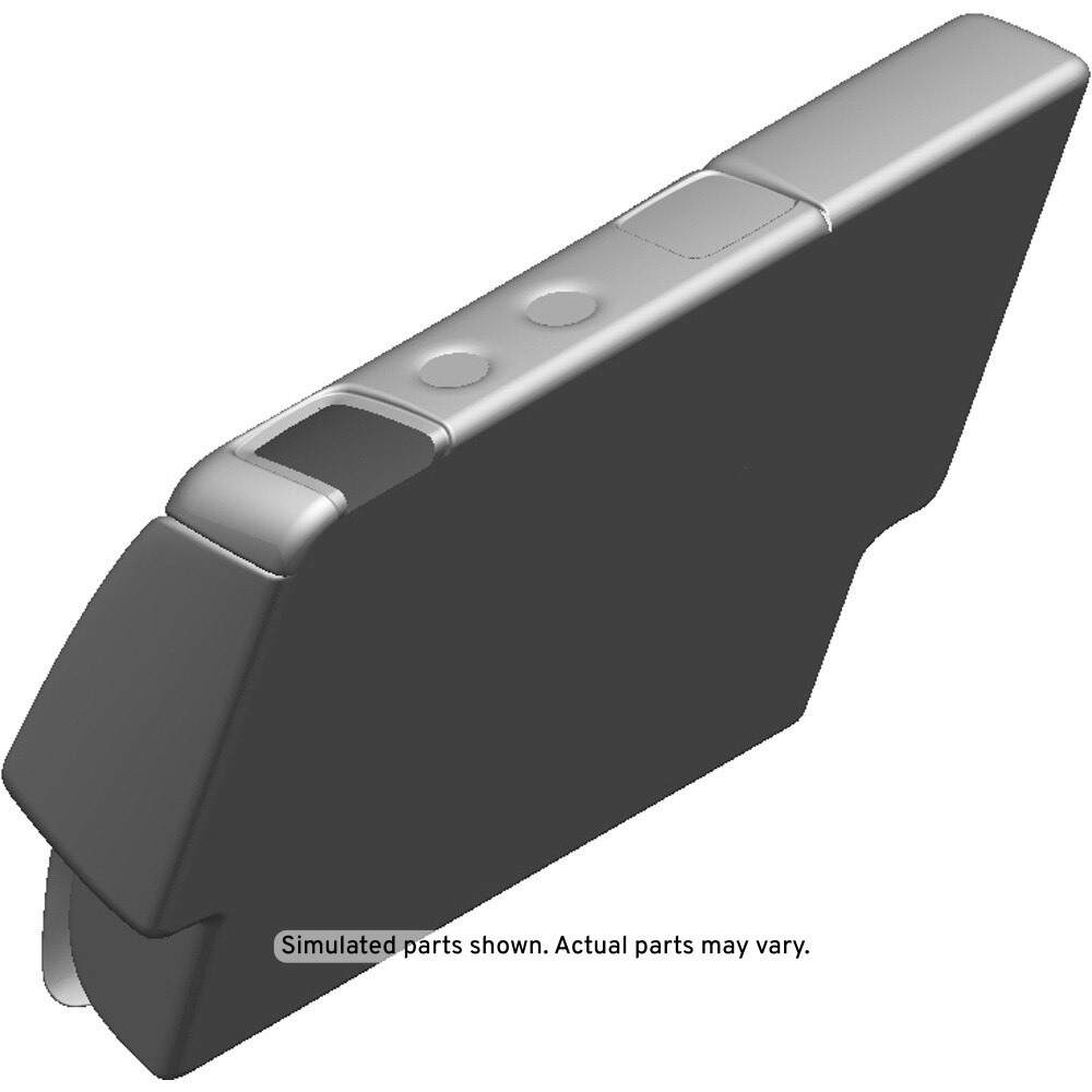 GM Genuine Parts Bittersweet Rear Driver Side Seat Back Cover