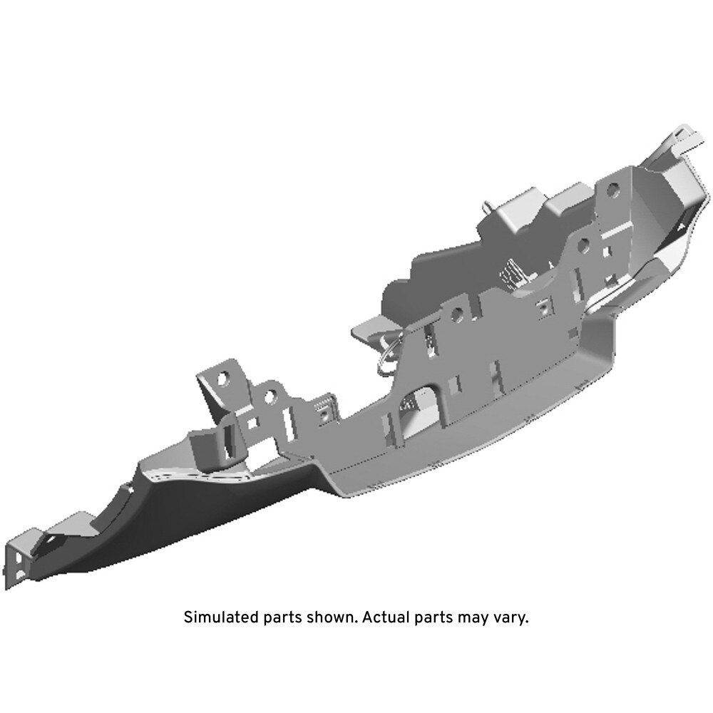 GM Genuine Parts Black Instrument Panel Lower Center Trim Panel