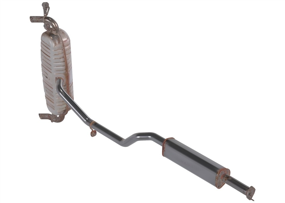 GM Genuine Parts Exhaust Muffler with Exhaust Pipe