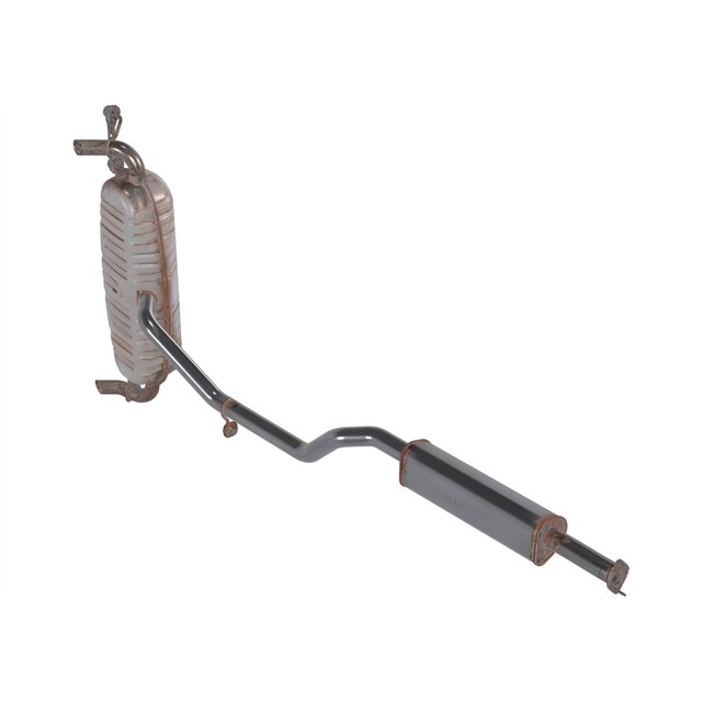GM Genuine Parts Exhaust Muffler with Exhaust Pipe