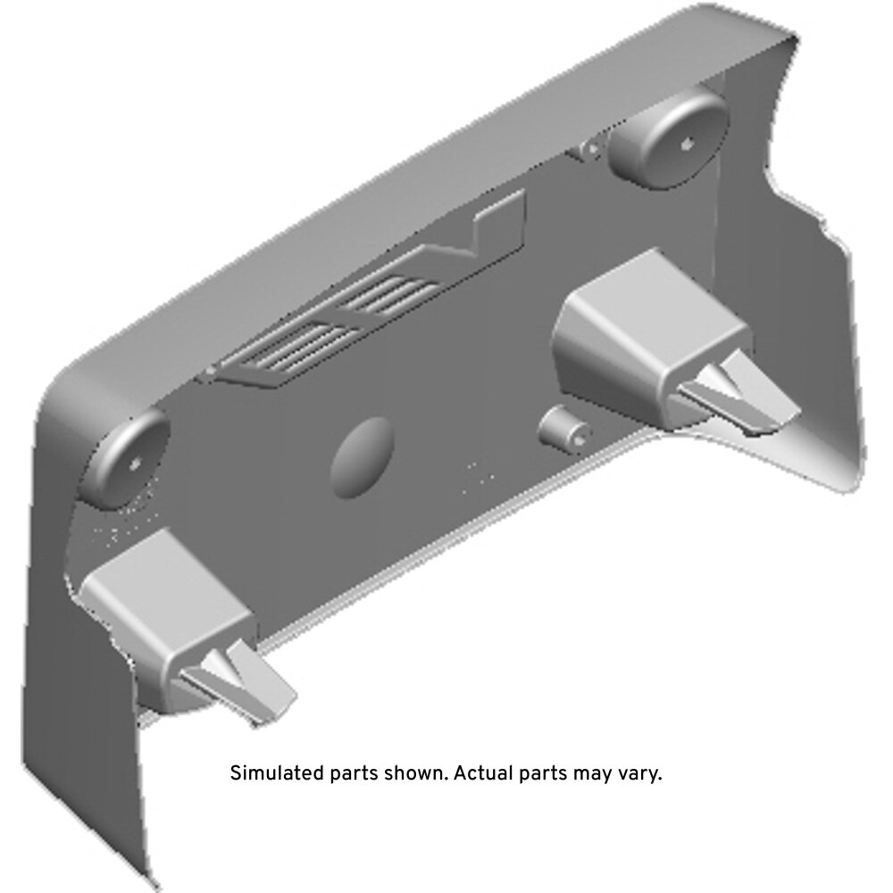 GM Genuine Parts Front License Bracket Attachment Package