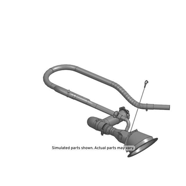 GM Genuine Parts Fuel Tank Filler Pipe