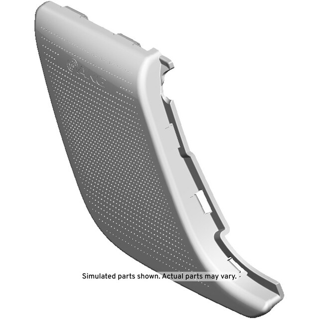 GM Genuine Parts Smokey Brushed Passenger Side Radio Rear Side Door Upper Speaker Grille