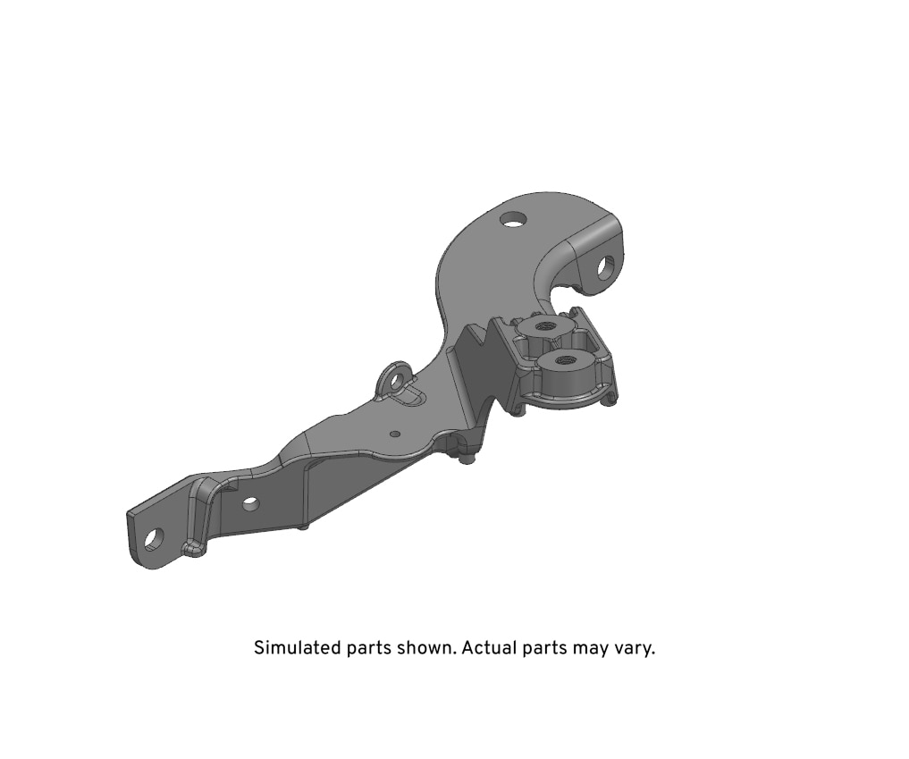 GM Genuine Parts Driver Side Front End Sheet Metal Cross Brace Bracket