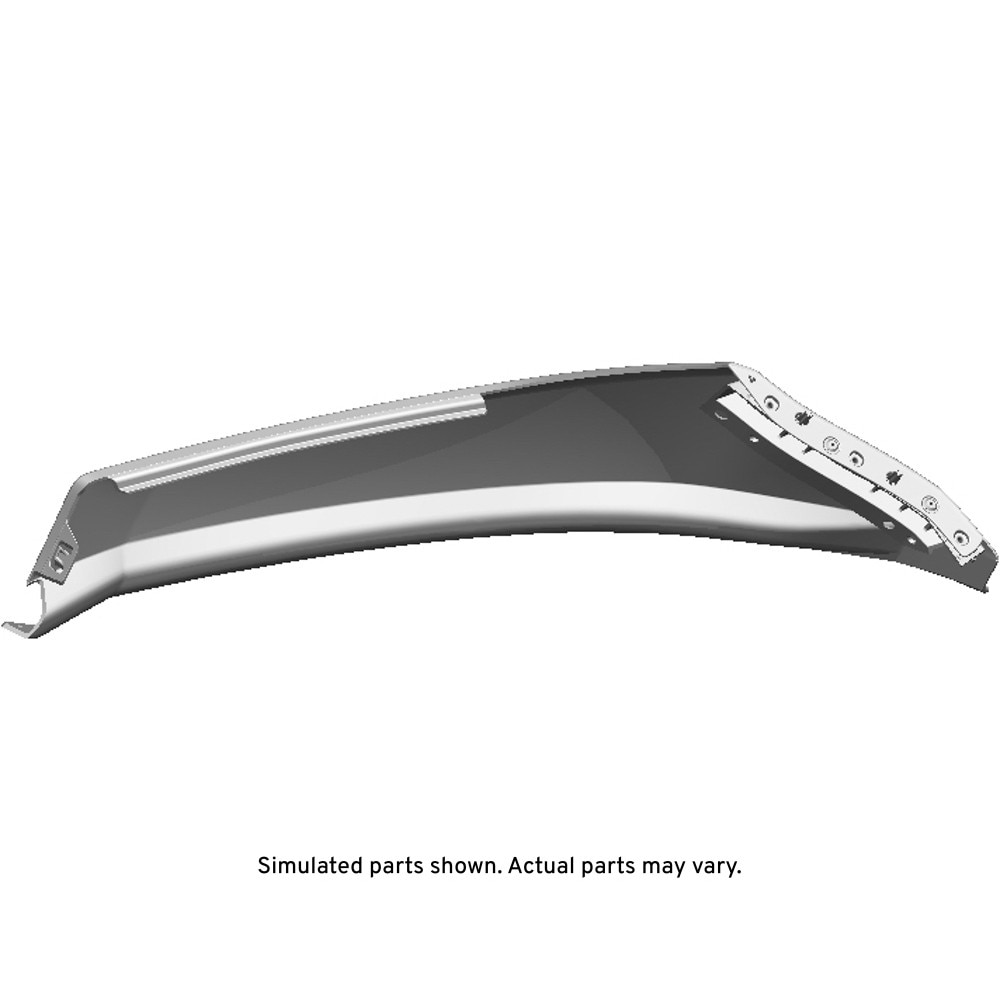 GM Genuine Parts Front Passenger Side Bumper Upper Fascia