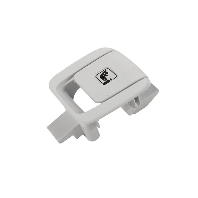 GM Genuine Parts Sky Cool Gray Child Seat Bracket Trim Cover