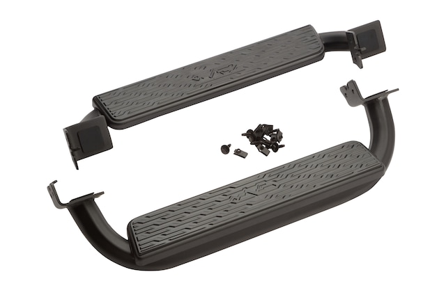 Crew Cab 5-Inch Rectangular Assist Steps in Chrome | 86805448 ...