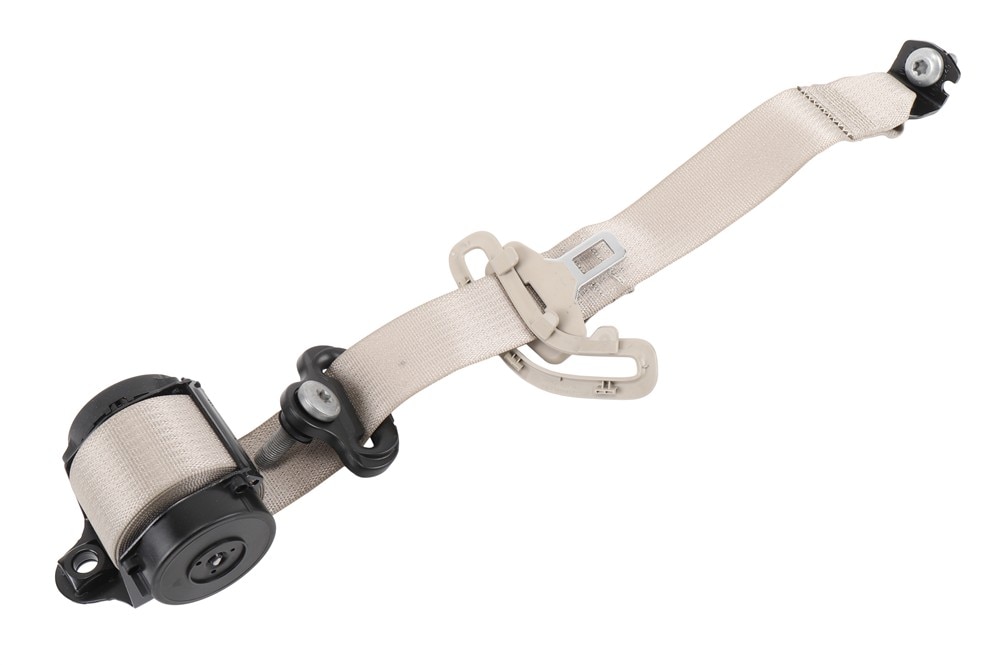 GM Genuine Parts Shale 3rd Row Passenger Side Seat Belt Retractor Kit