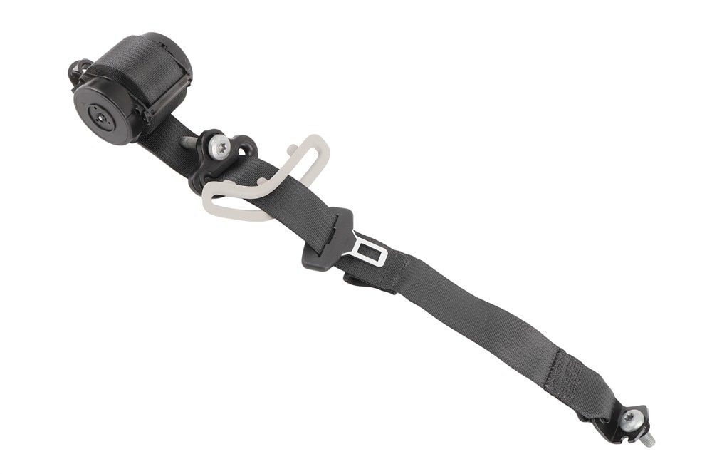GM Genuine Parts Black 3rd Row Passenger Side Seat Belt Retractor Kit