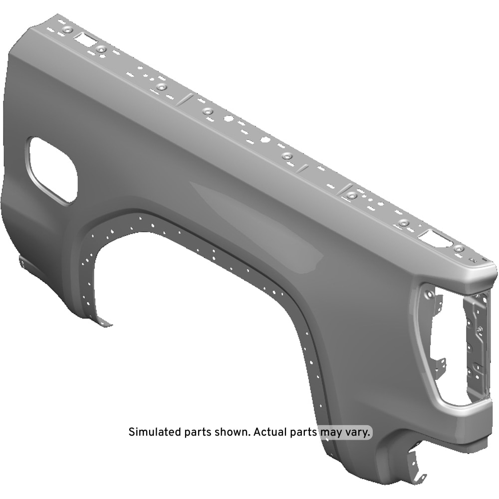 GM Genuine Parts Driver Side Pickup Box Outer Side Panel
