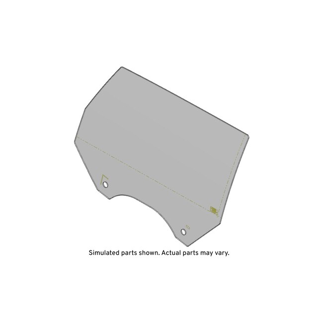 GM Genuine Parts Front Driver Side Door Window