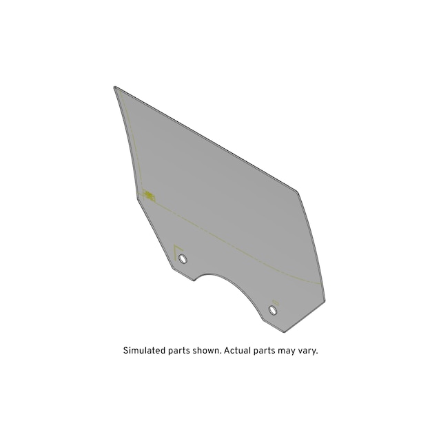 GM Genuine Parts Rear Passenger Side Door Window