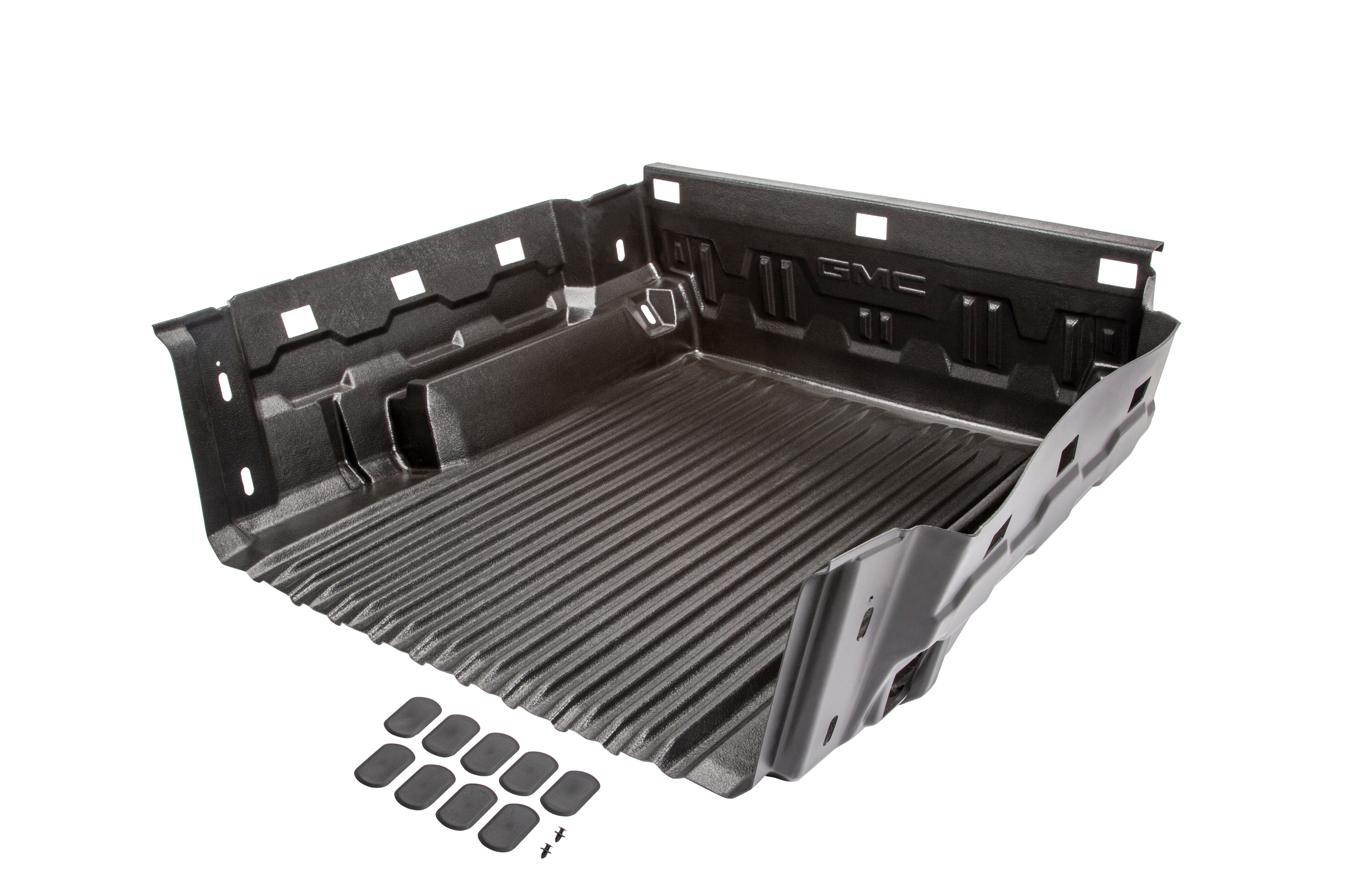 Bed Liner with GMC Logo with Storage Pockets