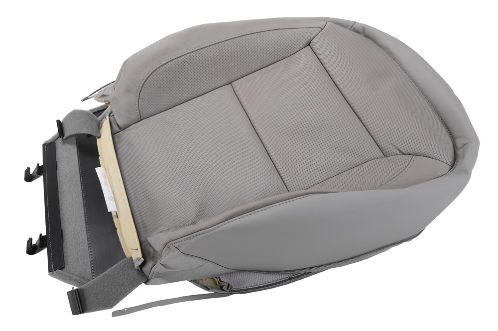 GM Genuine Parts Ash Gray Front Passenger Side Seat Back Cover