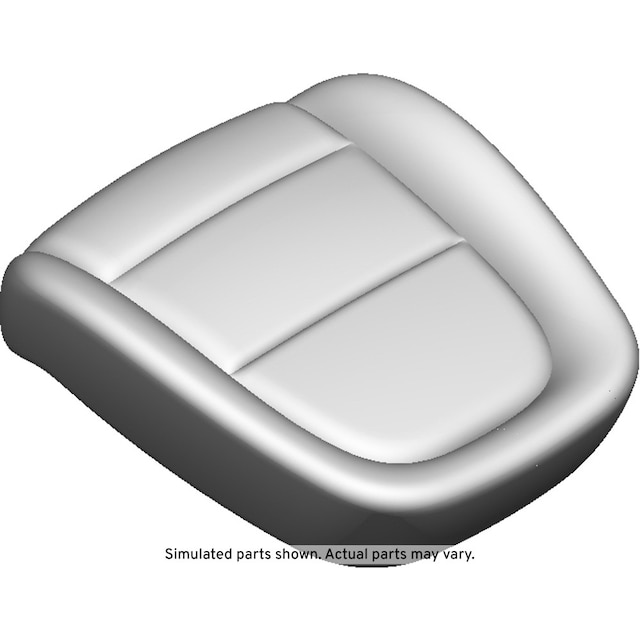 GM Genuine Parts Jet BlackFront Passenger Side Seat Cushion Cover
