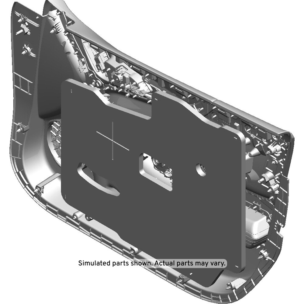 GM Genuine Parts Dark Atmosphere Front Driver Side Door Trim