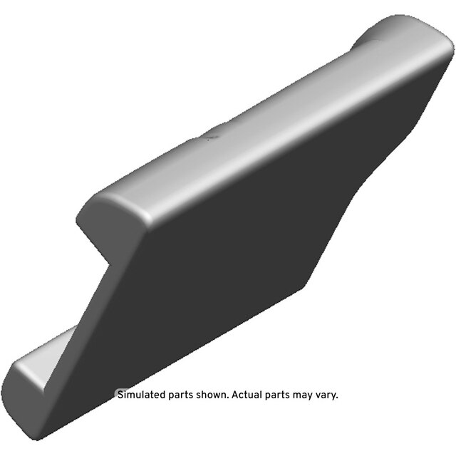 GM Genuine Parts Black Rear Passenger Side Seat Back Cover