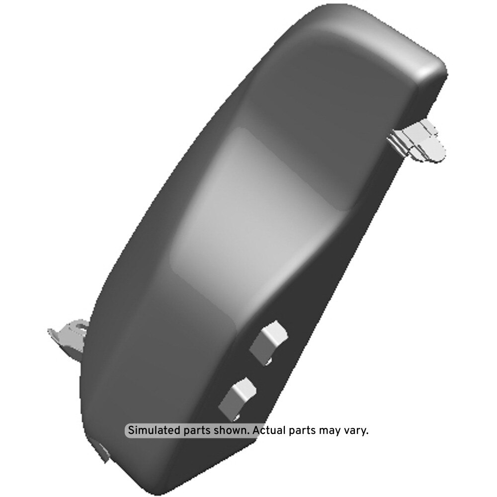GM Genuine Parts Black Rear Passenger Side Seat Back Bolster