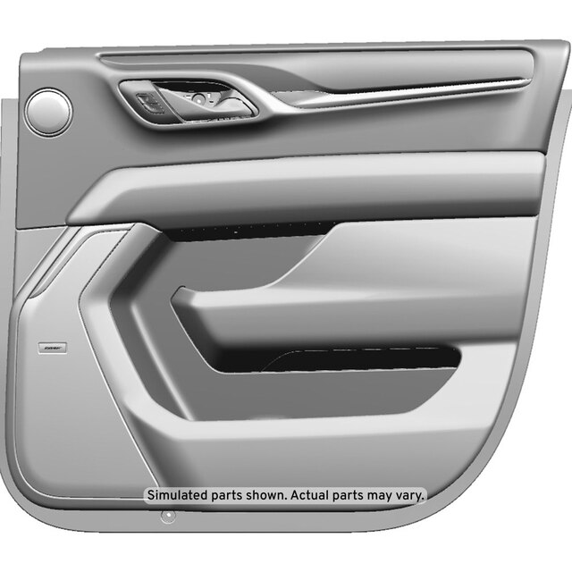GM Genuine Parts Black Rear Passenger Side Door Trim