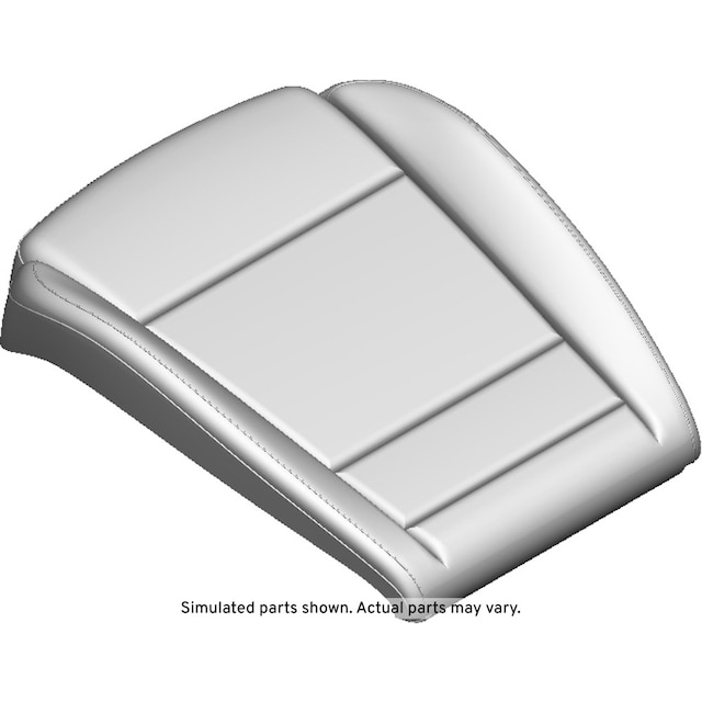 GM Genuine Parts Light Vanilla Front Passenger Side Seat Cushion Cover