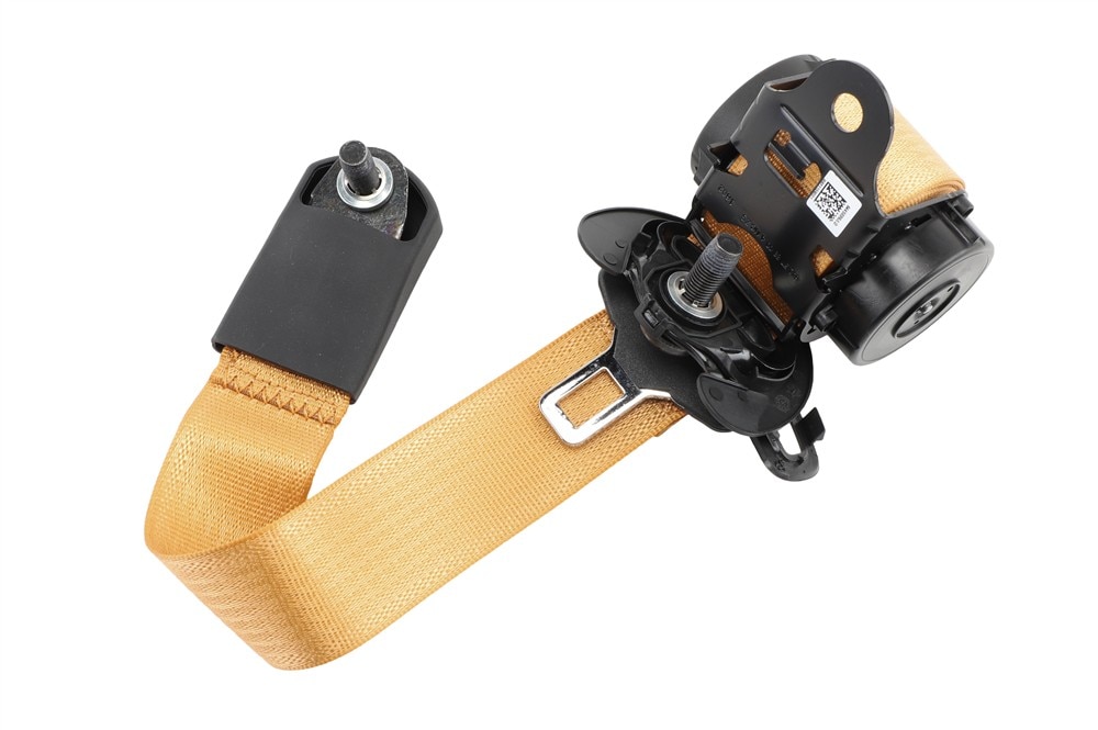 GM Genuine Parts Natural Tan Rear Passenger Side Seat Belt Retractor Kit
