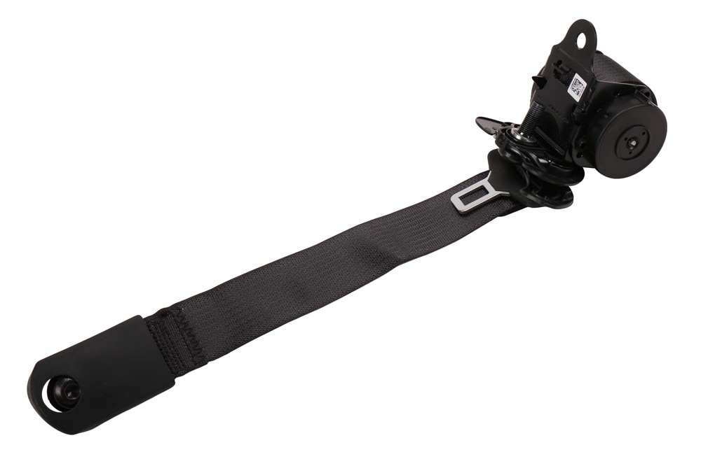 GM Genuine Parts Black Rear Passenger Side Seat Belt